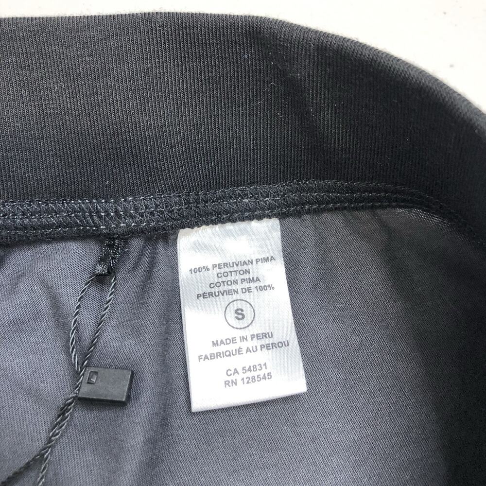 NEW Daniel Buchler Peruvian Pima Cotton Lounge Pants Small CARPC-A13A In Ink - Picture 5 of 8
